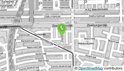 Bekijk kaart van HJB Tuininrichting  in Amsterdam