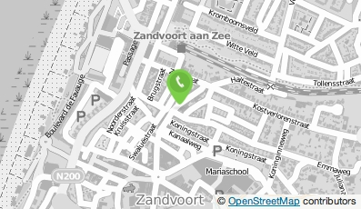Bekijk kaart van V.O.F. Café Laurel & Hardy in Zandvoort