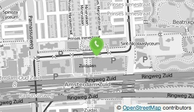 Bekijk kaart van IMC Asset Management B.V.  in Amsterdam