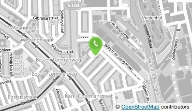 Bekijk kaart van Y. Ouahmed Taxibedrijf  in Amsterdam