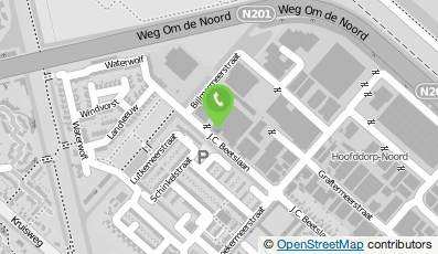 Bekijk kaart van UMF Beheer B.V. in Hoofddorp