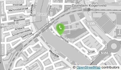 Bekijk kaart van Amsterdam Taxi Services M. Jonker in Zaandam
