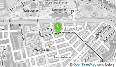 Bekijk kaart van Taxi Vroon  in Amsterdam