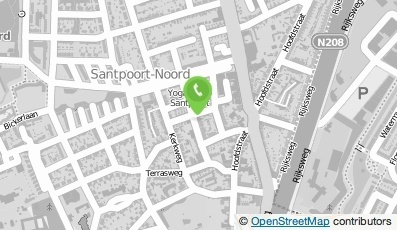Bekijk kaart van Pedicure Praktijk Santpoort 1  in Santpoort-Noord