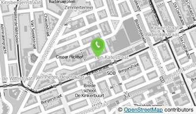Bekijk kaart van Oufa Taxi  in Amsterdam