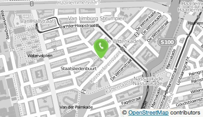 Bekijk kaart van Schraege Musik  in Amsterdam