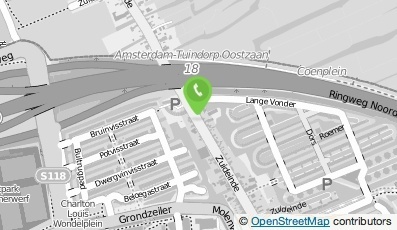 Bekijk kaart van Garagebedrijf Peter Oosting  in Amsterdam
