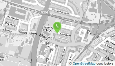 Bekijk kaart van Uitgeverij De Evenaar in Haarlem