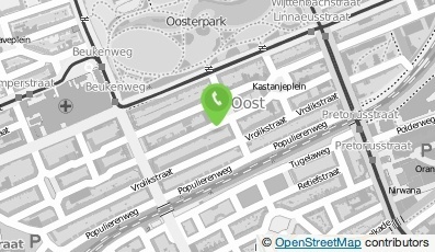 Bekijk kaart van Taxibedrijf V.O.F. Isok  in Amsterdam