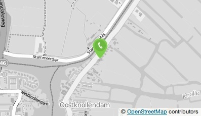 Bekijk kaart van Daphne's Kapsalon  in Oostknollendam