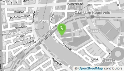 Bekijk kaart van Paradies in Zaandam