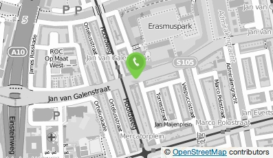 Bekijk kaart van Markthandel A. Kchira  in Amsterdam