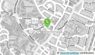 Bekijk kaart van R. Zegers Management B.V.  in Bloemendaal