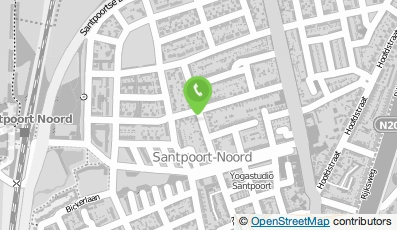 Bekijk kaart van Dikke Maatjes in Santpoort-Noord