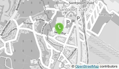 Bekijk kaart van Schippers Ontwerp & Bouw  in Santpoort-Zuid
