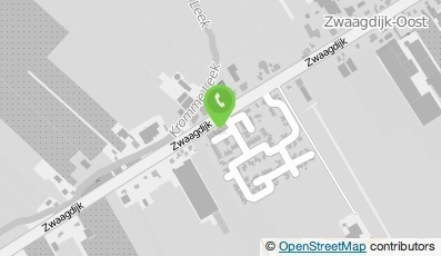 Bekijk kaart van Prins Mobiel kraanbedrijf  in Zwaagdijk-Oost