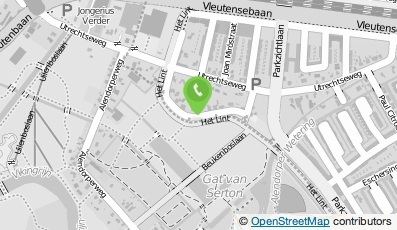 Bekijk kaart van Fotostudio Red Green Blue in Utrecht