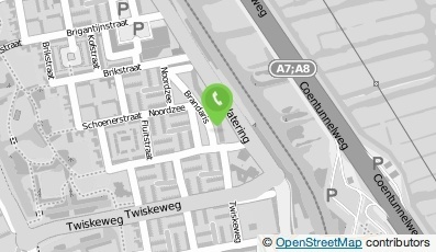 Bekijk kaart van Taxi De Zwarte Tulp  in Zaandam