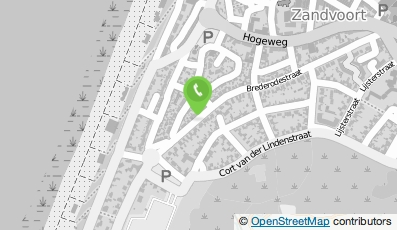 Bekijk kaart van Pension Rozengaard in Zandvoort