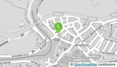 Bekijk kaart van Pedicure Praktijk de 'Spitsvoet' in Amstelveen