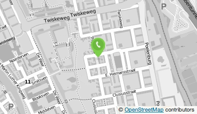 Bekijk kaart van Praktijk voor Fysiotherapie Dodonaeuslaan in Zaandam