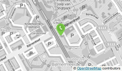 Bekijk kaart van Kinderdagverblijf JoesBoef in Amsterdam