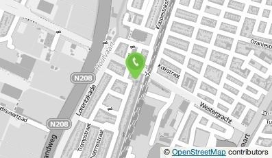 Bekijk kaart van Hoge Hoed Zangkunstbedrijf  in Haarlem