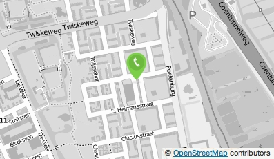 Bekijk kaart van W3AppsOnline B.V. in Zaandam