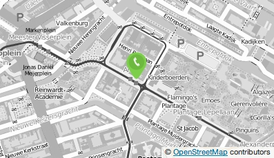Bekijk kaart van De Kleine Wereld KDV Boomsspijker in Amsterdam