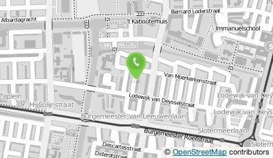 Bekijk kaart van Schildersbedrijf J. Kok  in Amsterdam