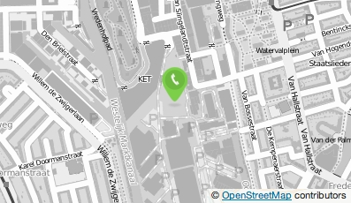 Bekijk kaart van Bladenis in Amsterdam
