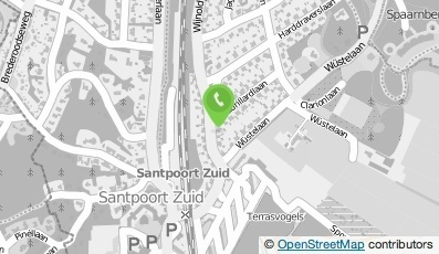 Bekijk kaart van JBR Legal Services  in Santpoort-Zuid