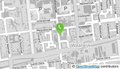 Bekijk kaart van Roshan Telecom in Waalwijk