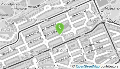 Bekijk kaart van Restaurant Oud-Zuid B.V. in Amsterdam