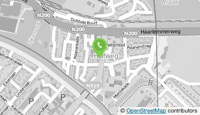 Bekijk kaart van Cafetaria Halfweg in Halfweg
