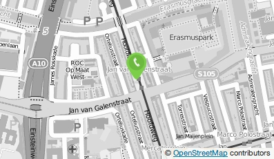 Bekijk kaart van Schoonmaakbedrijf Bounda in Amsterdam