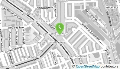 Bekijk kaart van Kapsalon Diaf in Amsterdam