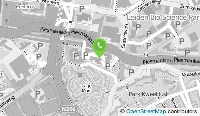 Bekijk kaart van Larsen Holding B.V.  in Leiden