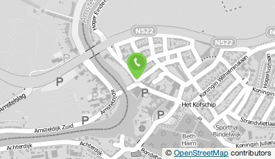 Bekijk kaart van De Ruiterzolder aan De Amstel in Aalsmeer