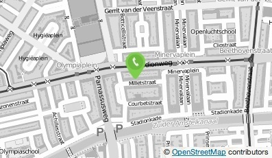 Bekijk kaart van Burgers Projecten  in Amsterdam