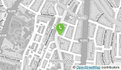 Bekijk kaart van van Lieshout en Moné V.O.F. in Heemstede