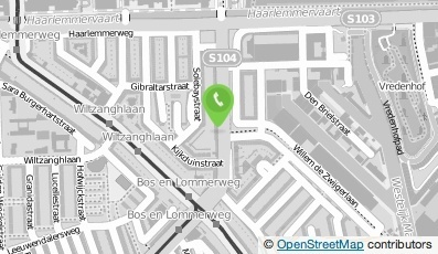 Bekijk kaart van Snackbar Samar  in Amsterdam