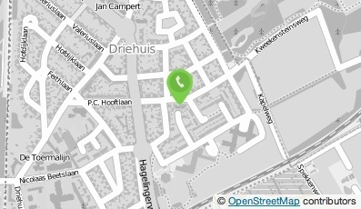 Bekijk kaart van Kersbergen Management Services in Driehuis