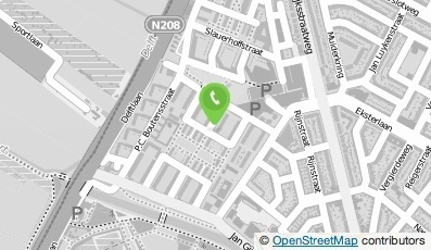 Bekijk kaart van Schilder- en Onderhoudsbedrijf C.P.J. Geervliet in Haarlem