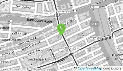 Bekijk kaart van Schilder- & klusbedrijf R. Herrera in Amsterdam