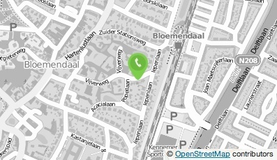 Bekijk kaart van Building & Facilities Vastgoed B.V. in Bloemendaal