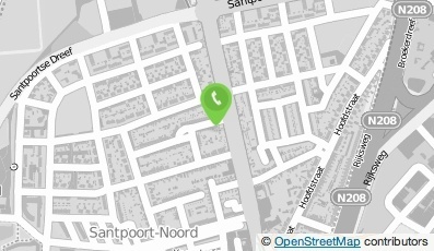 Bekijk kaart van Admos bouw en installatietechniek in Santpoort-Noord