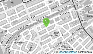 Bekijk kaart van UTTV in Amsterdam