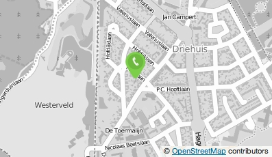 Bekijk kaart van Jaap Woudenberg Management B.V. in Driehuis