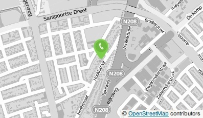 Bekijk kaart van de burcht multiservice  in Santpoort-Noord